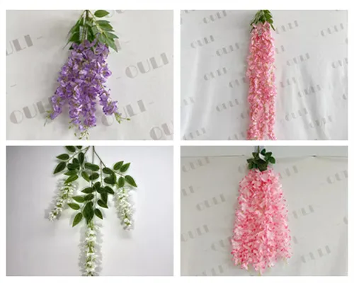 Chi nhánh Wisteria nhân tạo vs Vines - sự khác biệt là gì và cách sử dụng chúng?