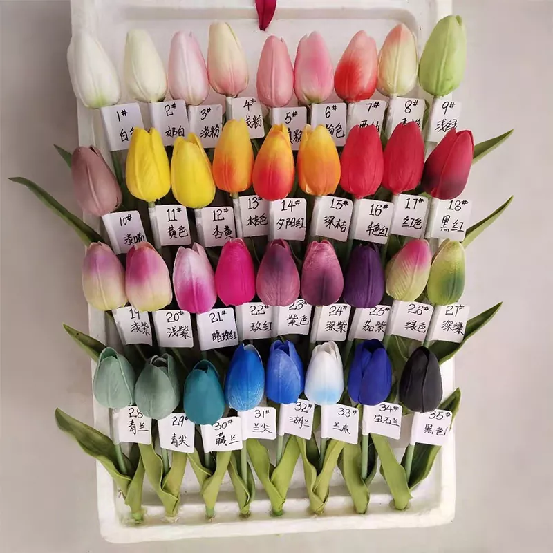 Hoa hoa tulip nhân tạo thực sự